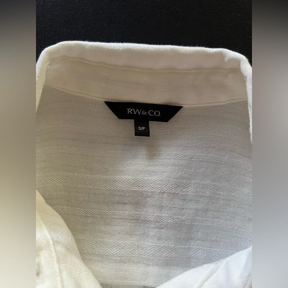 RW & CO Long Sleeve Button Down Blouse - Picture 5 of 6